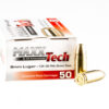 500 Rounds of 9mm Ammo by MAXX Tech - 124gr FMJ for sale